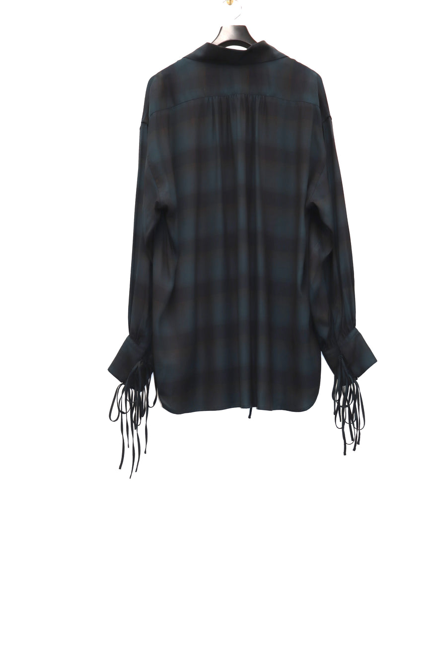 SUGARHILL  PLAID STRING SHIRTS(DEEP GREEN)