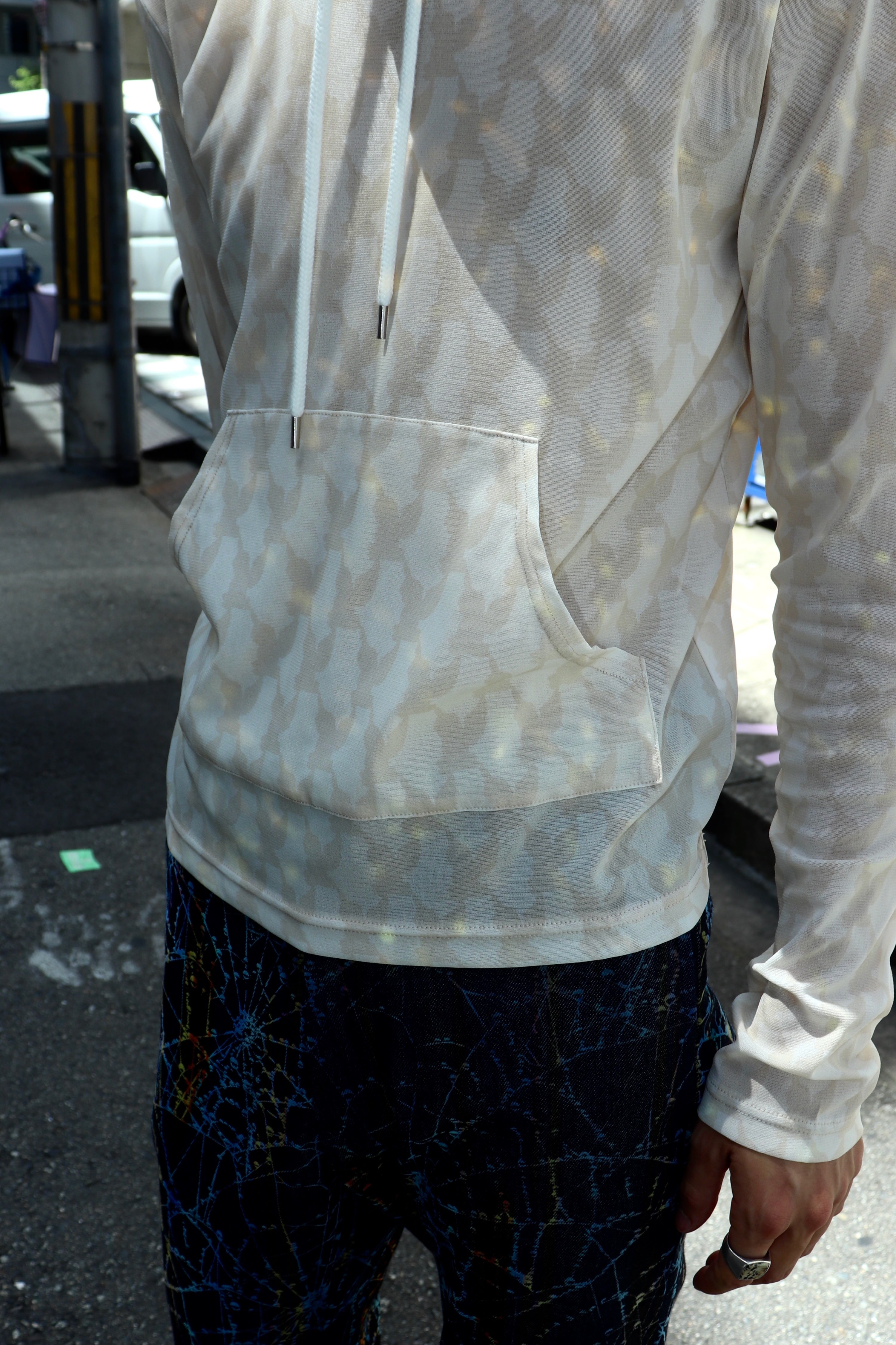 MASU(エムエーエスユー)のANGEL MESH HOODIE CREAMの通販｜PALETTE art