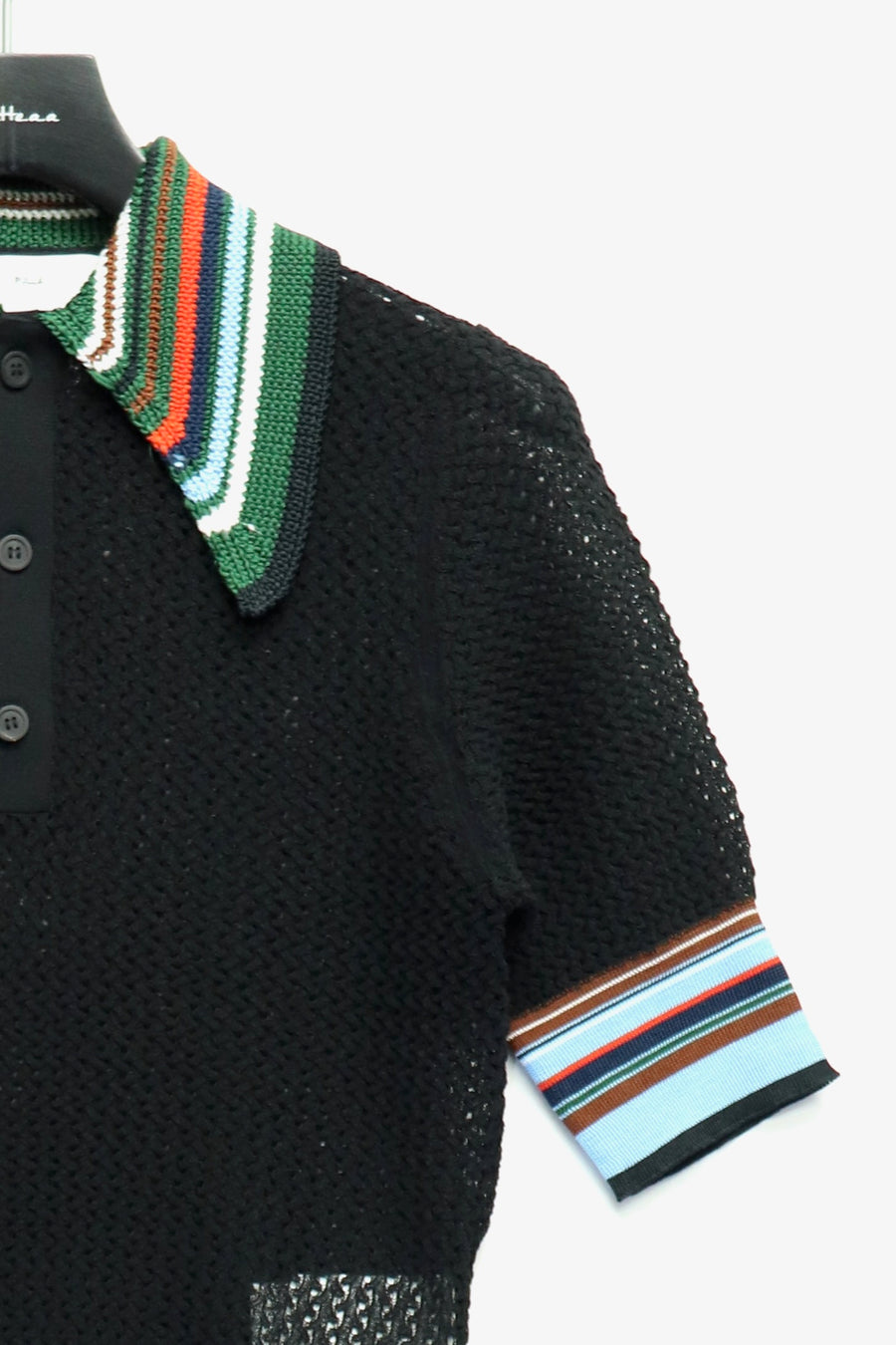TOGA(トーガ)のLace knit polo shirtの通販｜PALETTE art aliveの