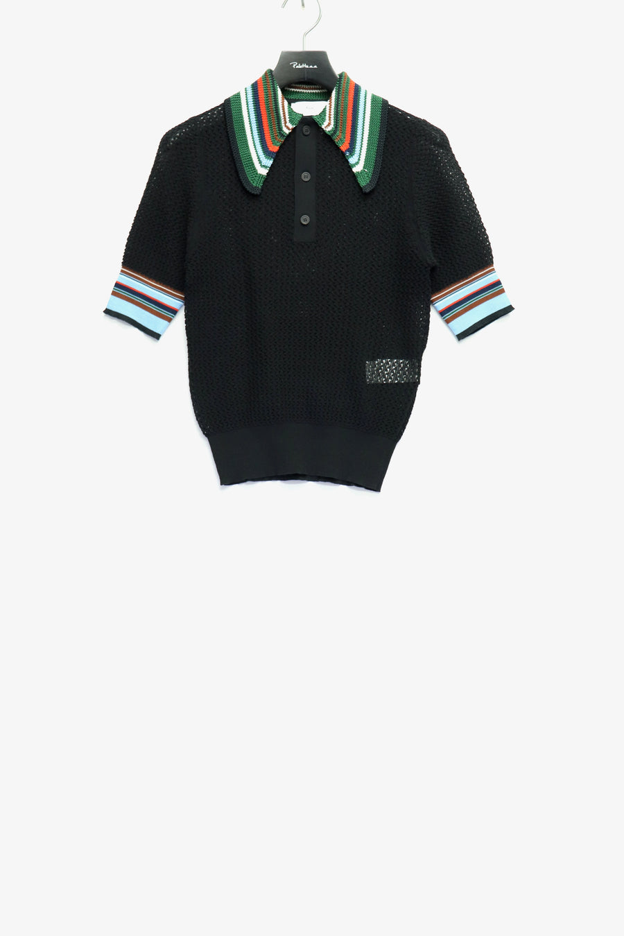 TOGA(トーガ)のLace knit polo shirtの通販｜PALETTE art aliveの