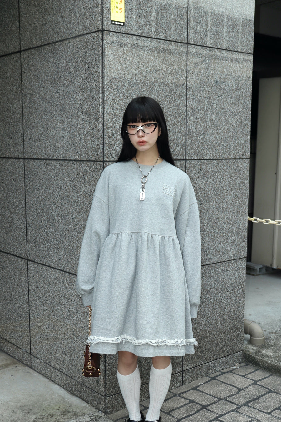 GANNI(ガニー)のIsoli Crewneck Peplum Dressの通販｜PALETTE art