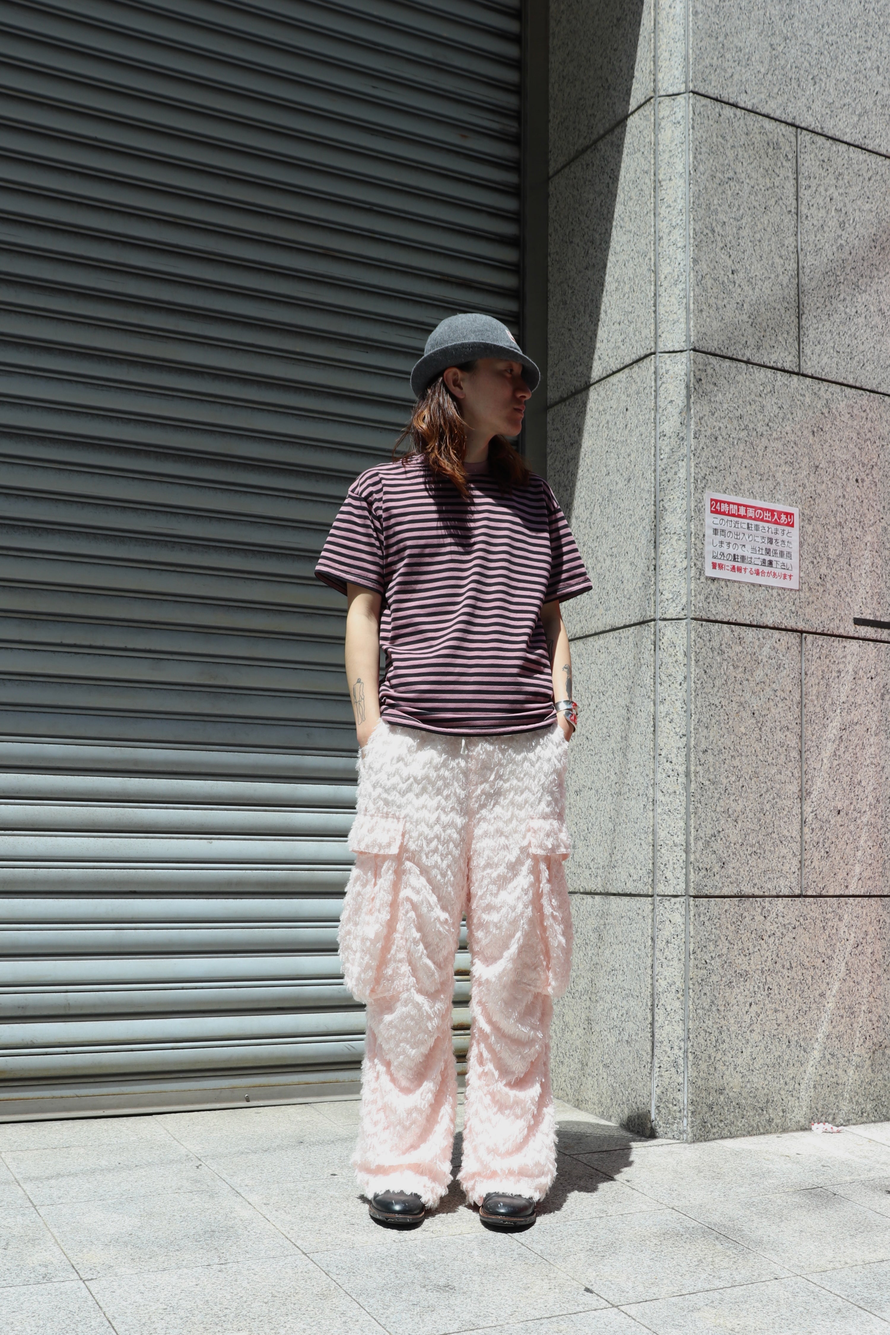 MASU(エムエーエスユー)のFLUFFY CARGO PANTS BABY PINKの通販｜PALETTE art aliveのオンラインショップ  – PALETTE art alive ONLINE STORE