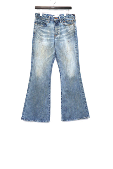 SUGARHILL  2025aw FADED MODERN DENIM PANTS FLARED CUT