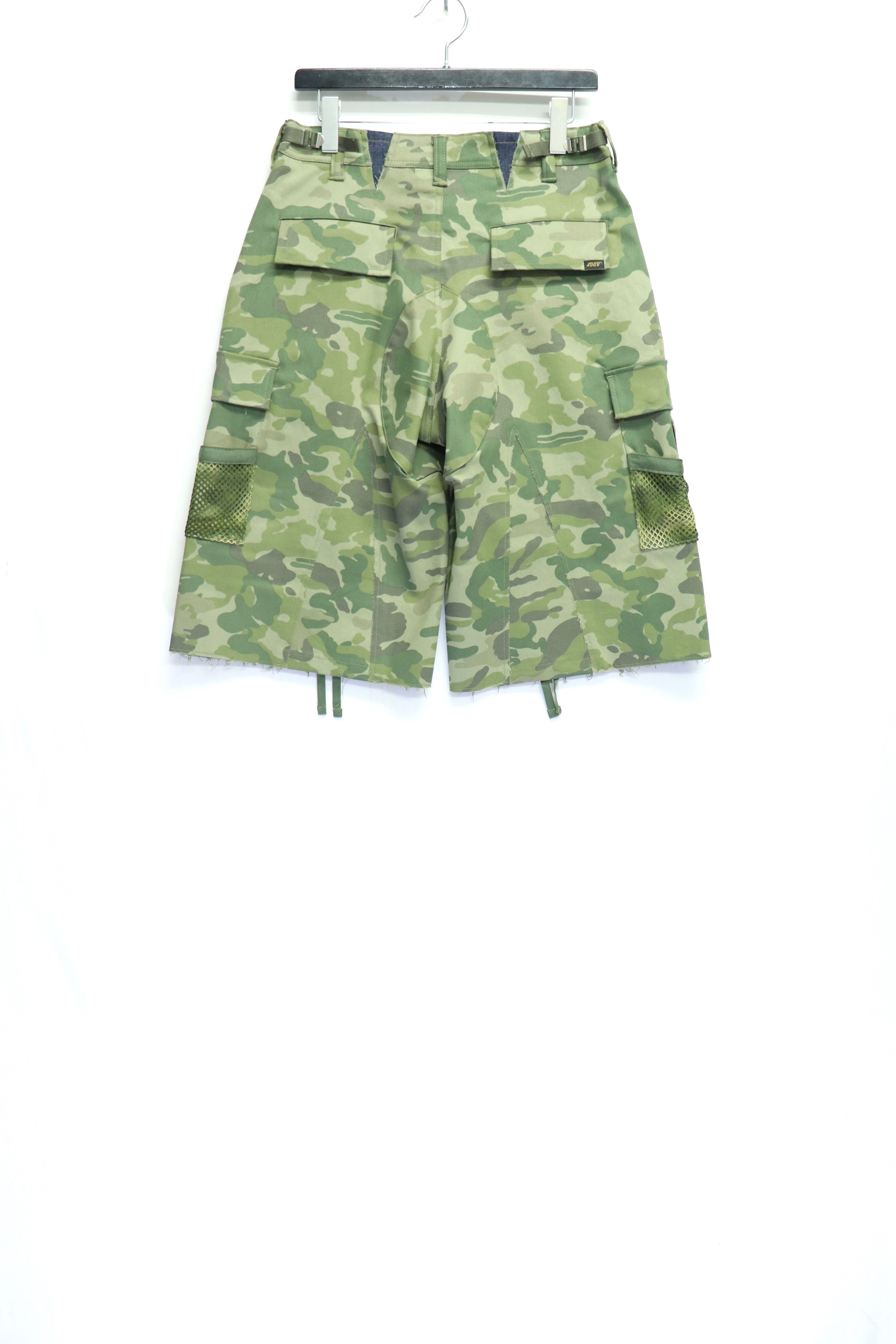 Andersson Bell アンダースンベル 迷彩カーゴハーフパンツ