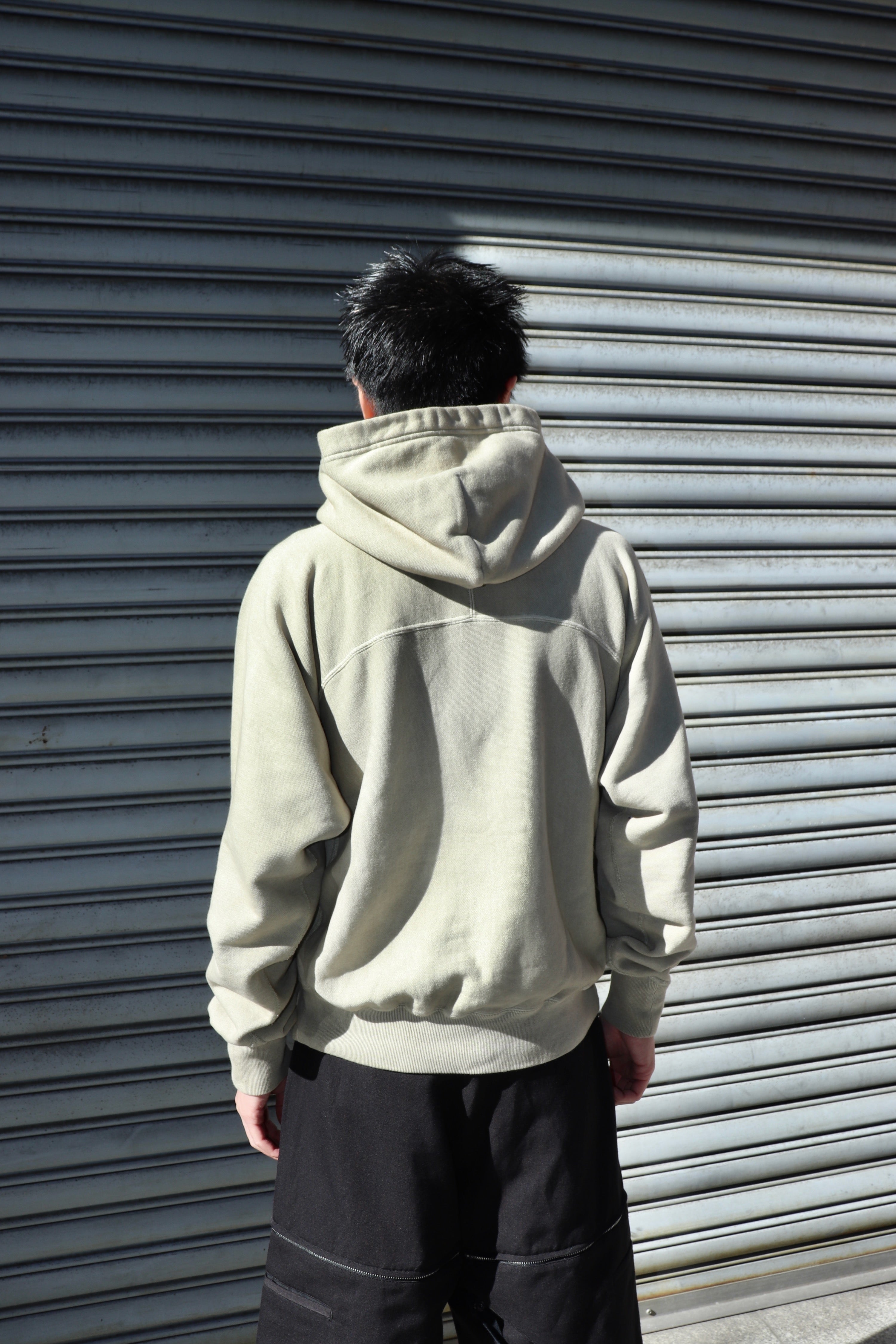 SUGARHILL(シュガーヒル)のPIGMENT DYE HOODIE SMOKE WHITEの通販 