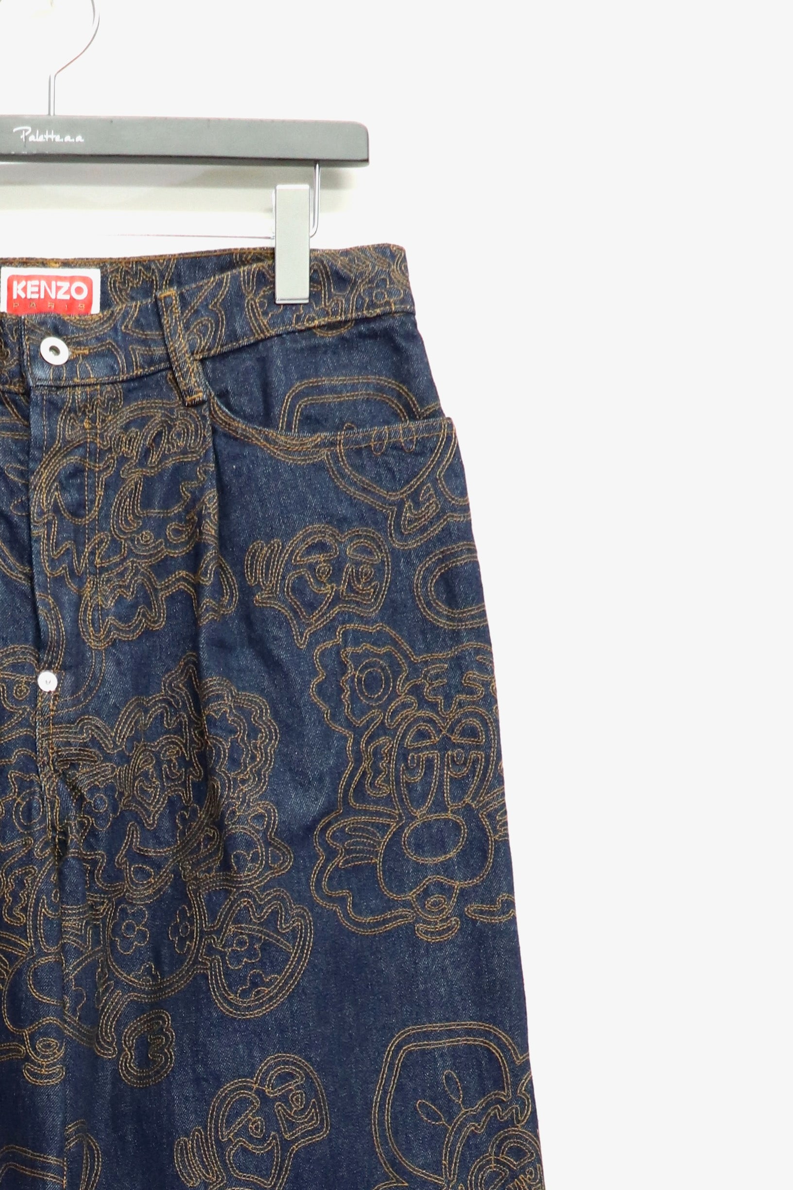 KENZO(ケンゾー)のVERDY COLLECTION BUGGY FIT JEANS RINSE BLUE DENIM