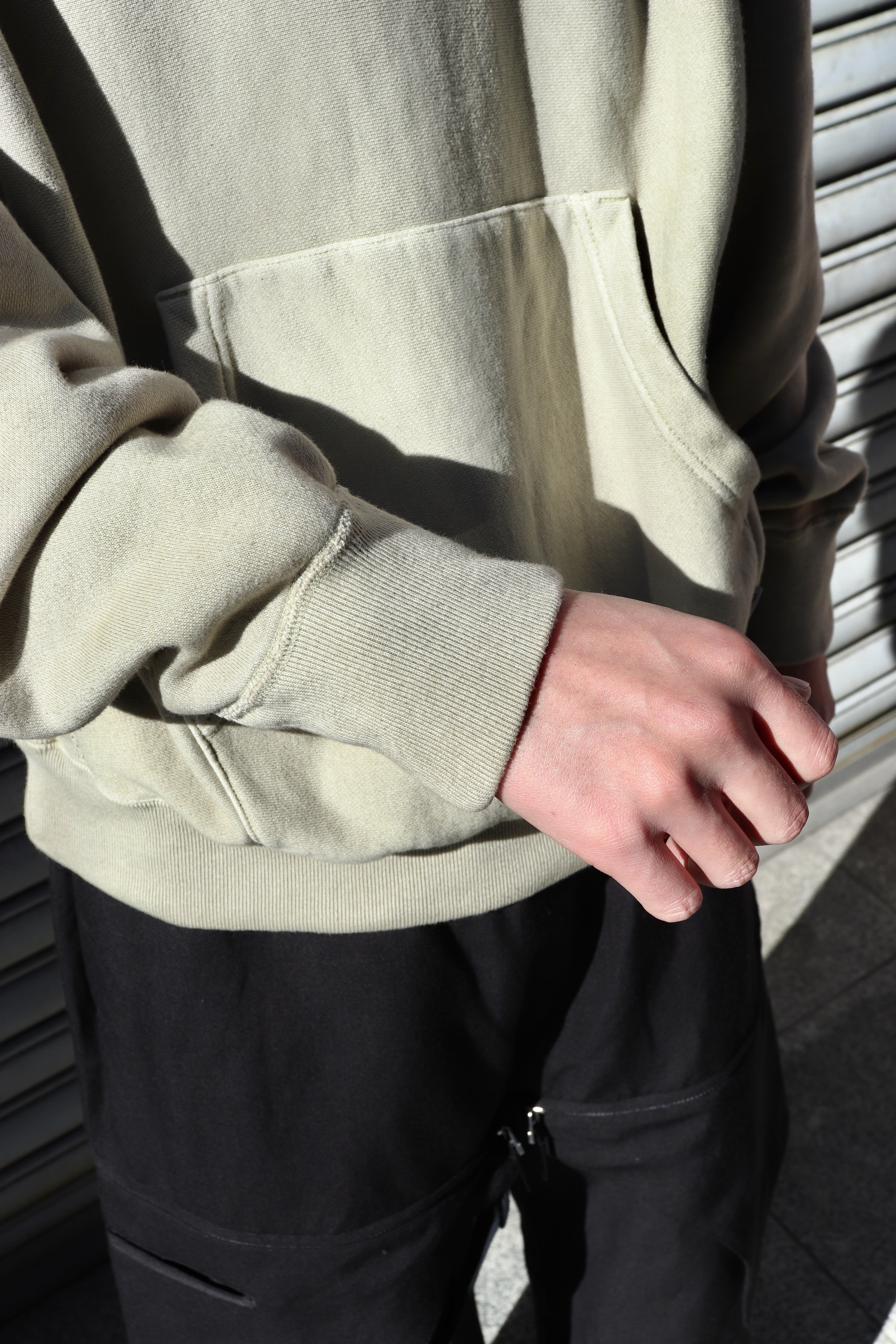 SUGARHILL(シュガーヒル)のPIGMENT DYE HOODIE SMOKE WHITEの通販 