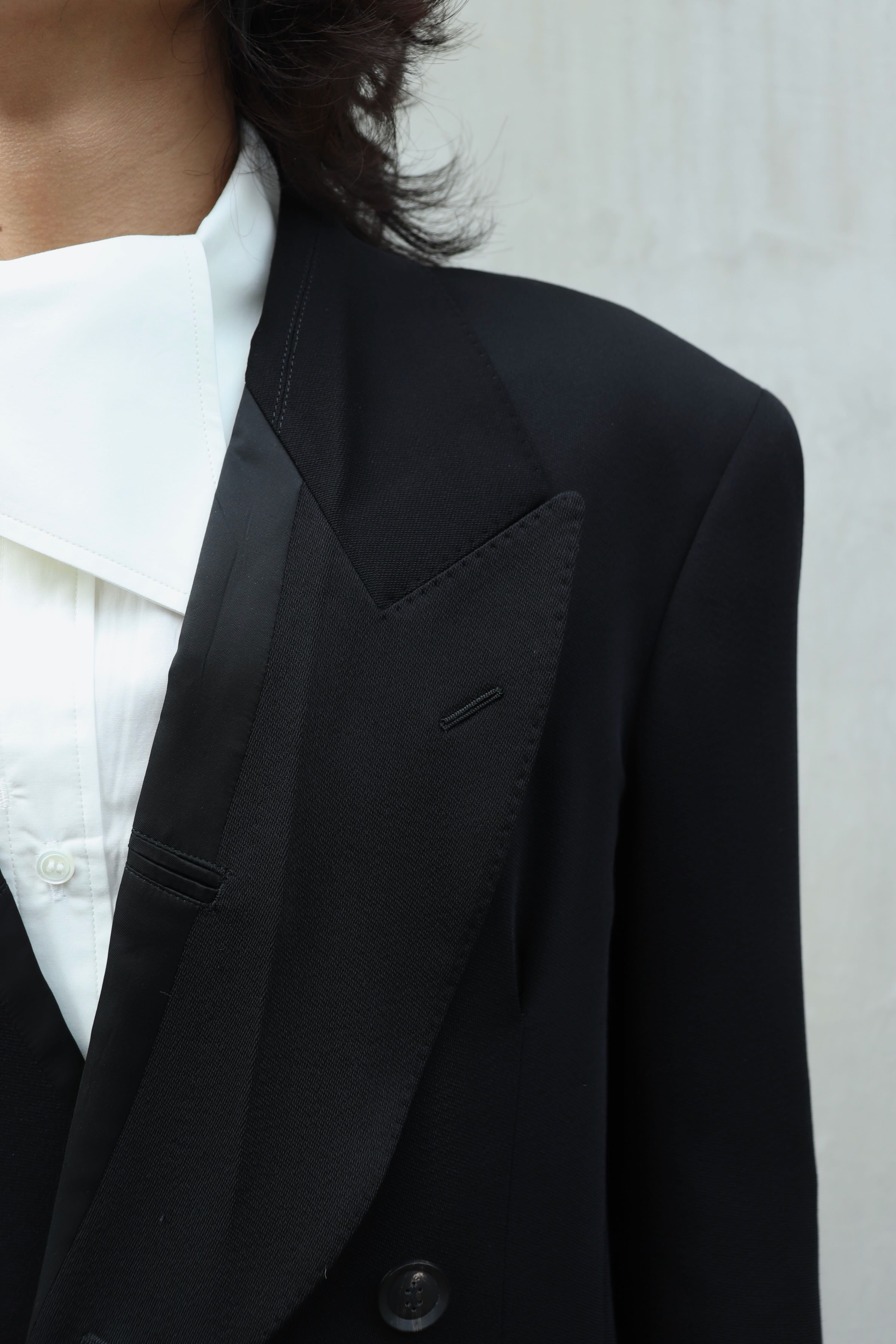 SOSHIOTSUKI(ソウシオオツキ)のINSIDE LAPEL JACKET BLACKの通販