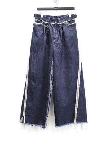 MINUS  Slash Seam Inside-Out Twisteed Jeans(70’s SELVEDGE DENIM)