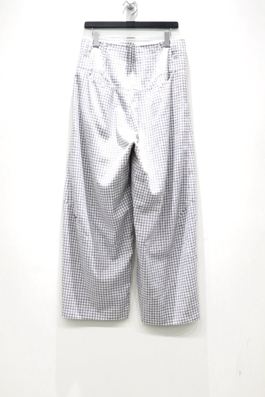 NAMESAKE(ネイムセイク)のLANKA PLEATED WIDE TROUSERS RECYCLE PLAID