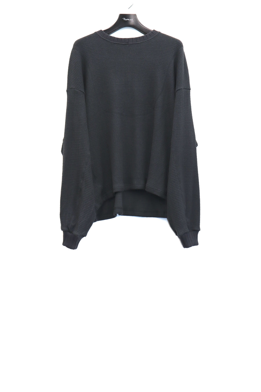 [refomed] AZEAMI THERMAL TEE ブラック refomed(リフォメッド)のAZEAMI THERMAL TEE CHARCOALの通販｜PALETTE