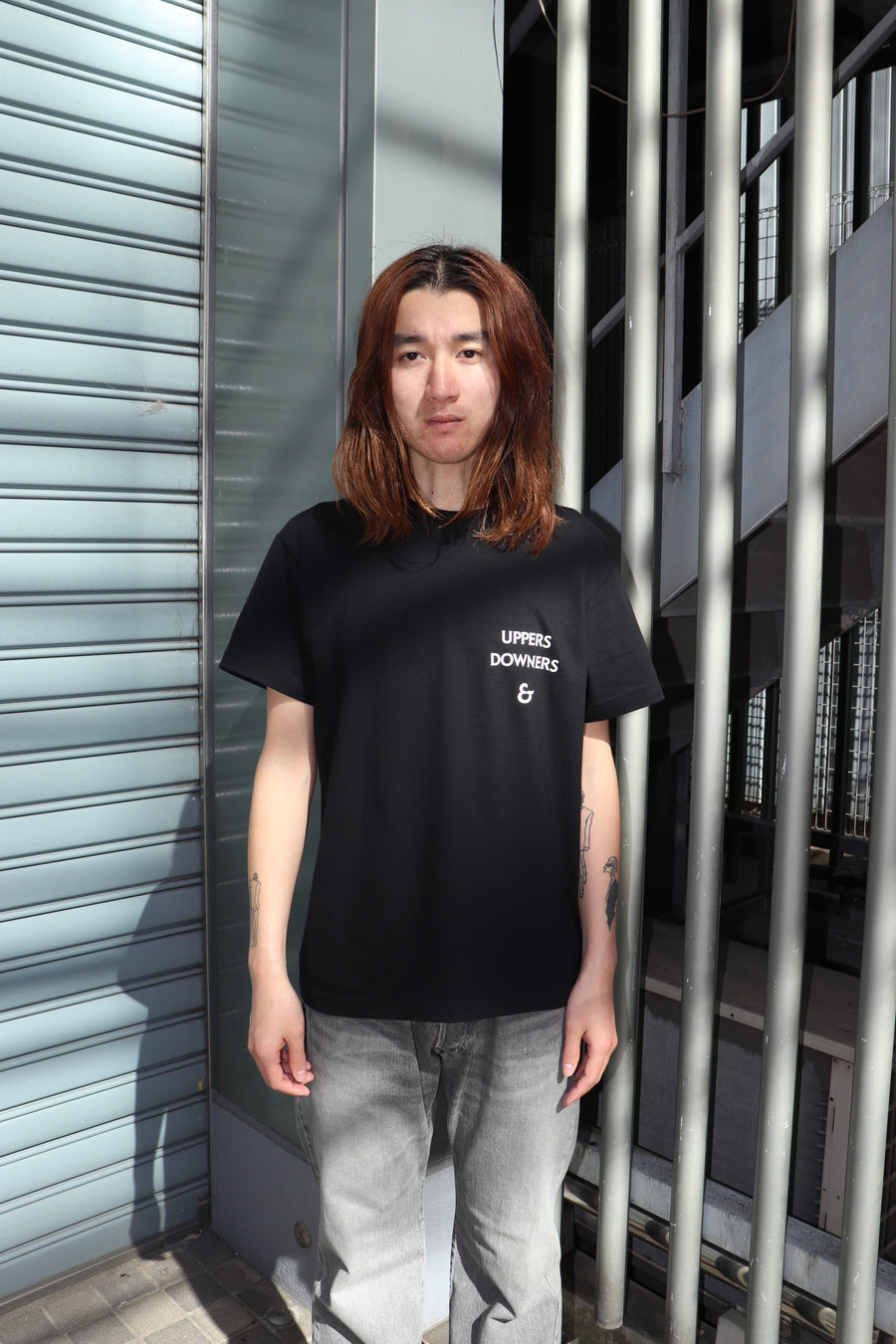TOGA VIRILIS  Print T-shirt U&D BOY'S OWN SP(BLACK)