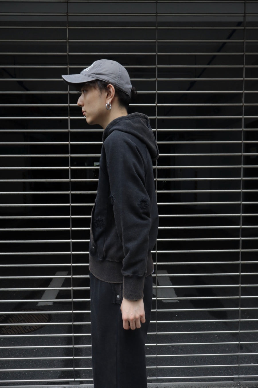 FAF  Stella BLACK(Zip up Hoodie)