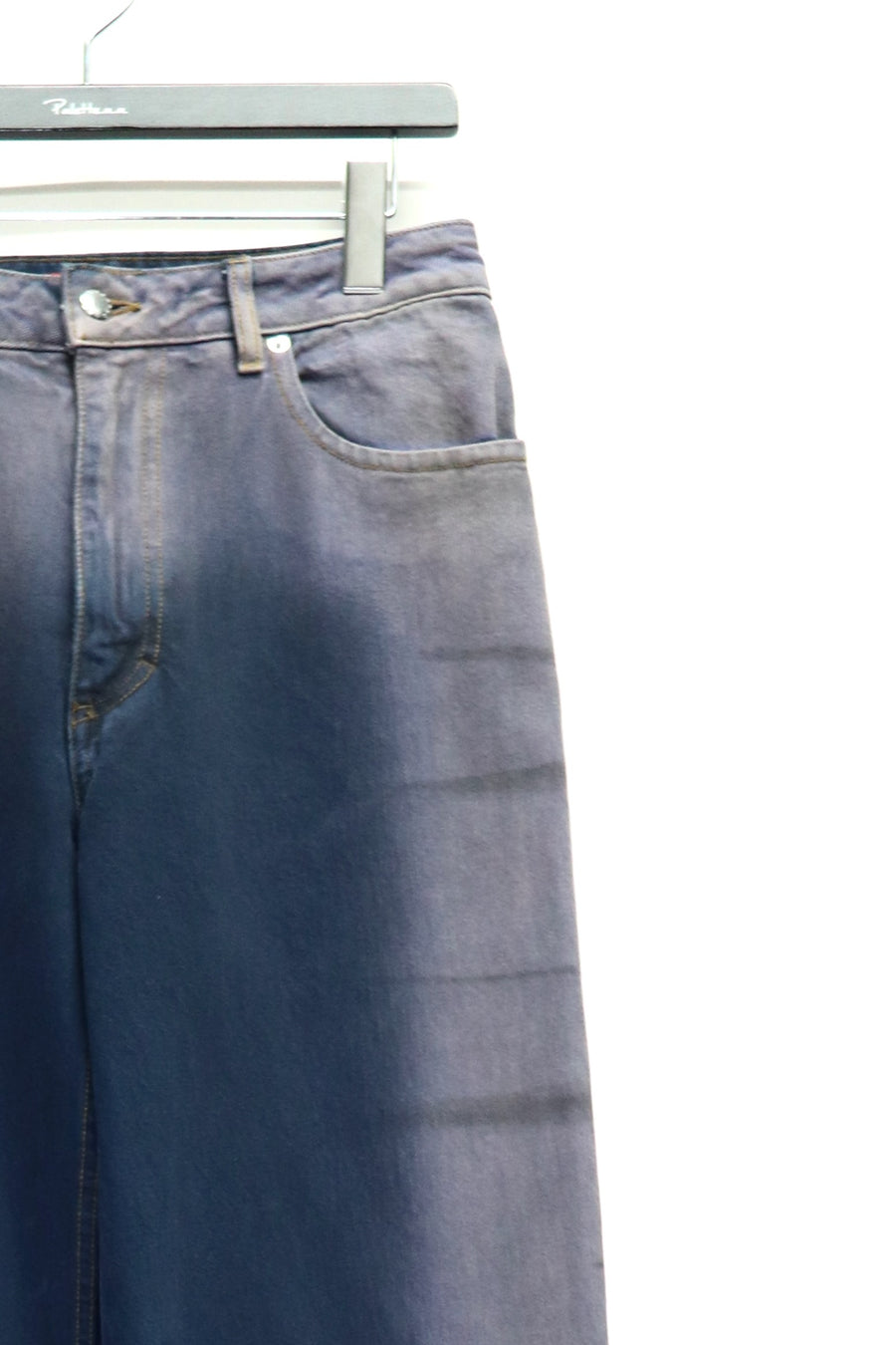 ECKHAUS LATTA  WIDE LEG JEAN(WRINKLE)