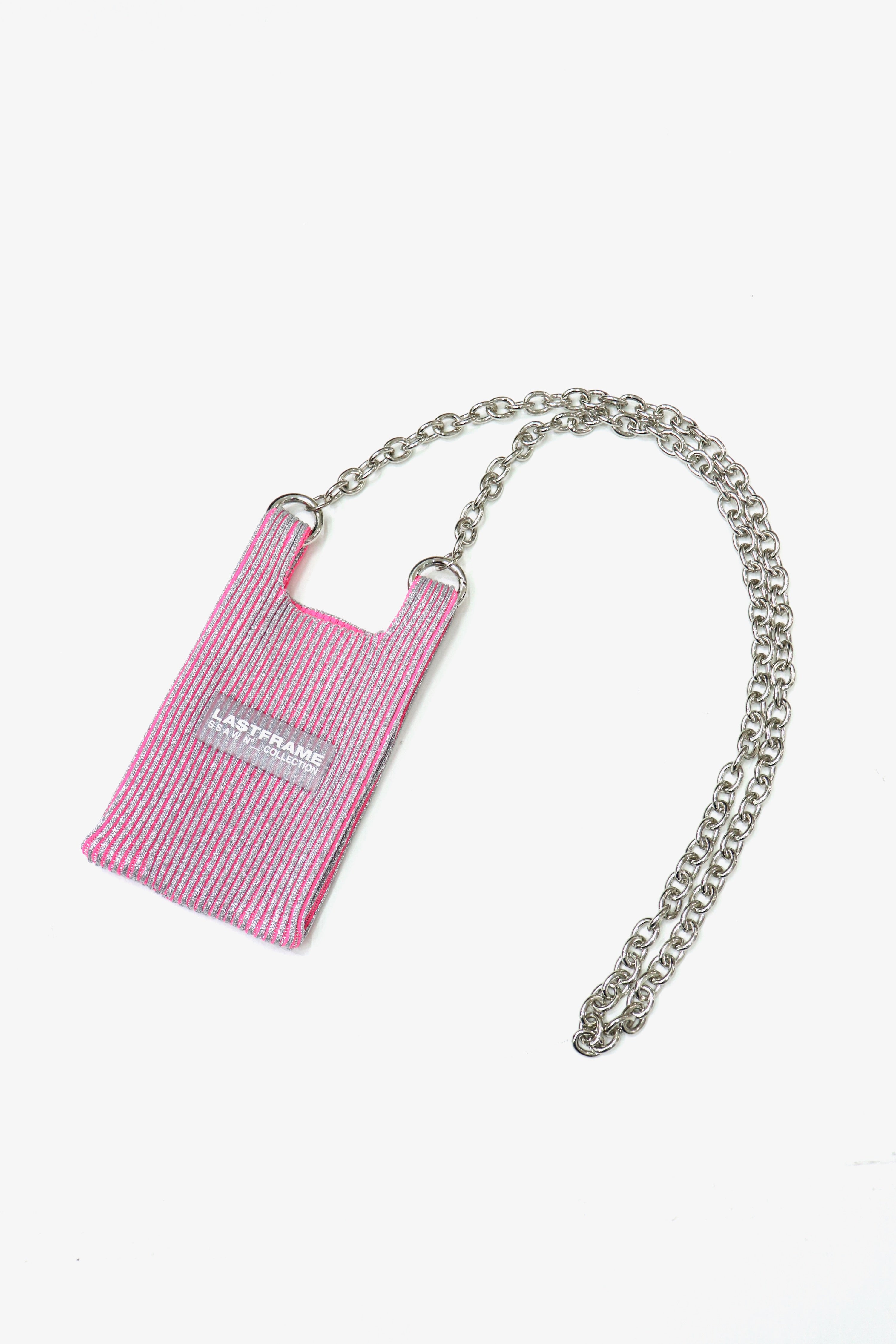 LASTFRAME(ラストフレーム)のKYOTO METALLIC MARKET BAG MICRO SILVER