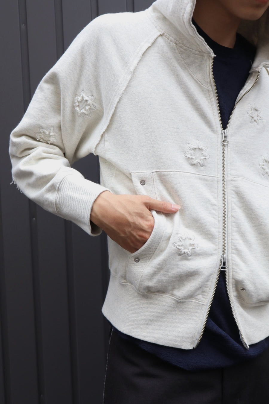 FAF  Stella GRAY(Zip up Hoodie)