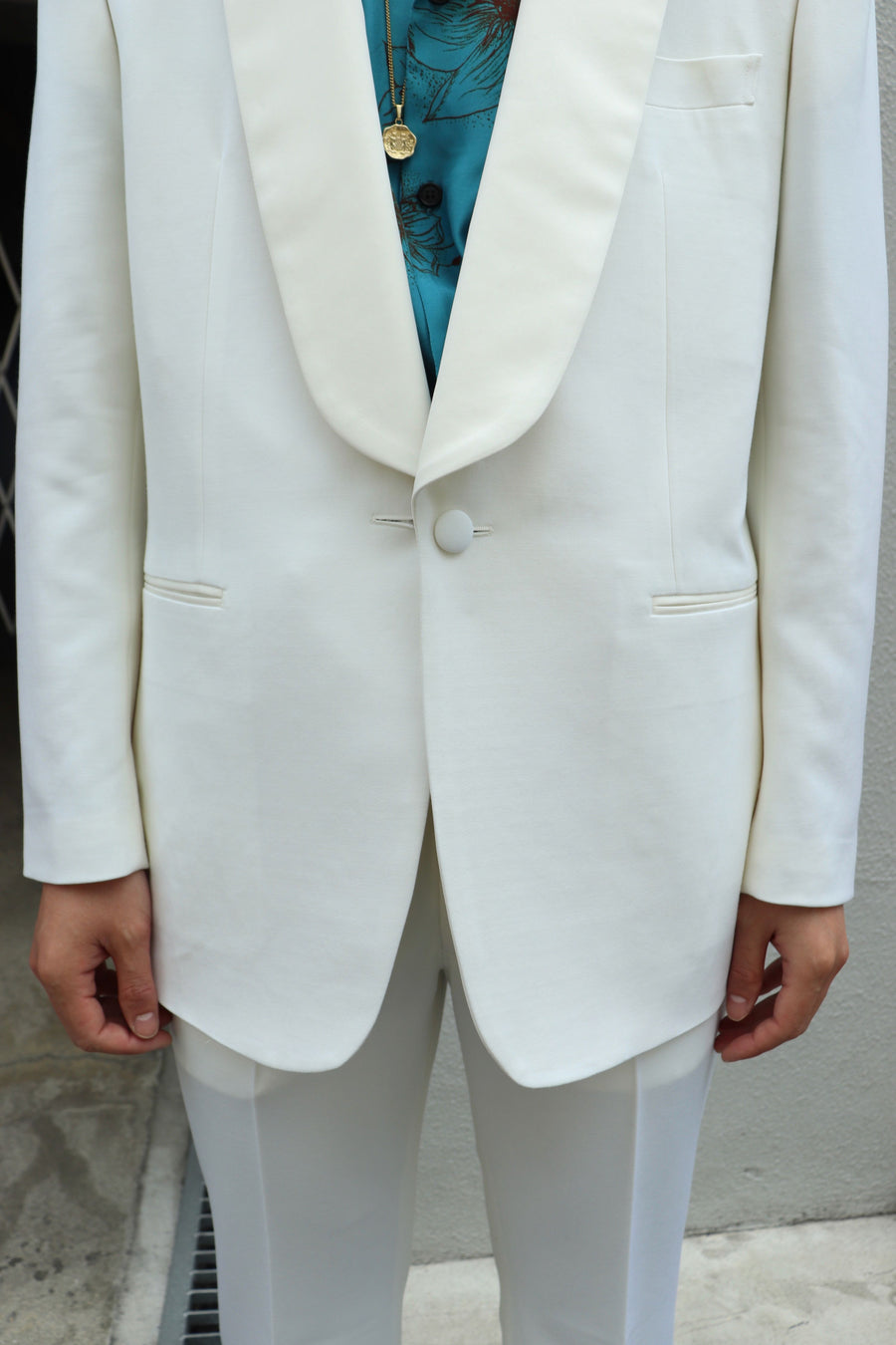 LITTLEBIG  Shawl Collard Jacket(White)
