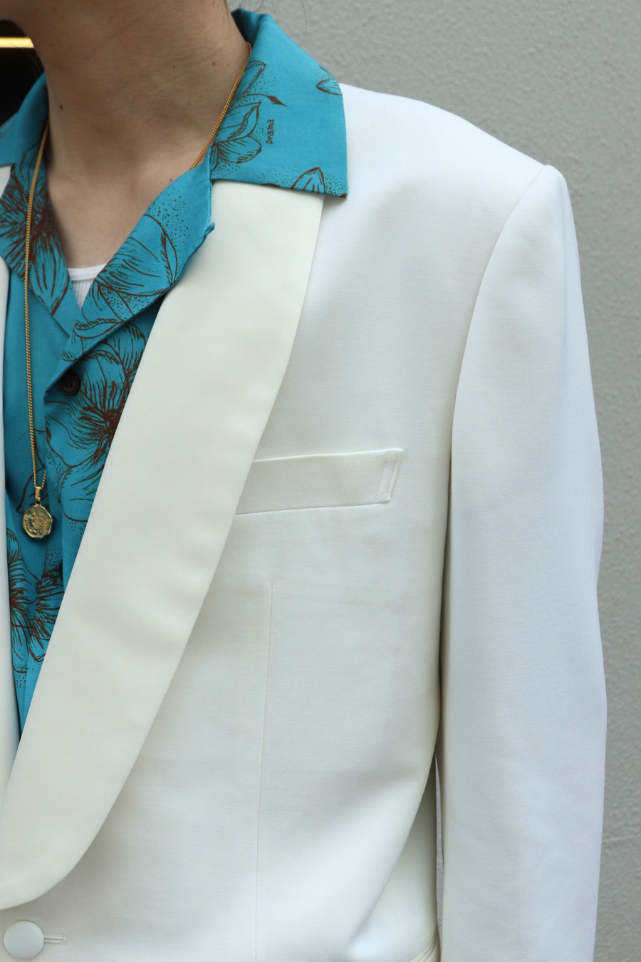 LITTLEBIG  Shawl Collard Jacket(White)