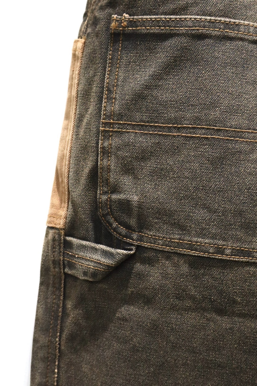 ANDERSSON BELL  PATCHWORK CARPENTER WIDE-LEG JEANS