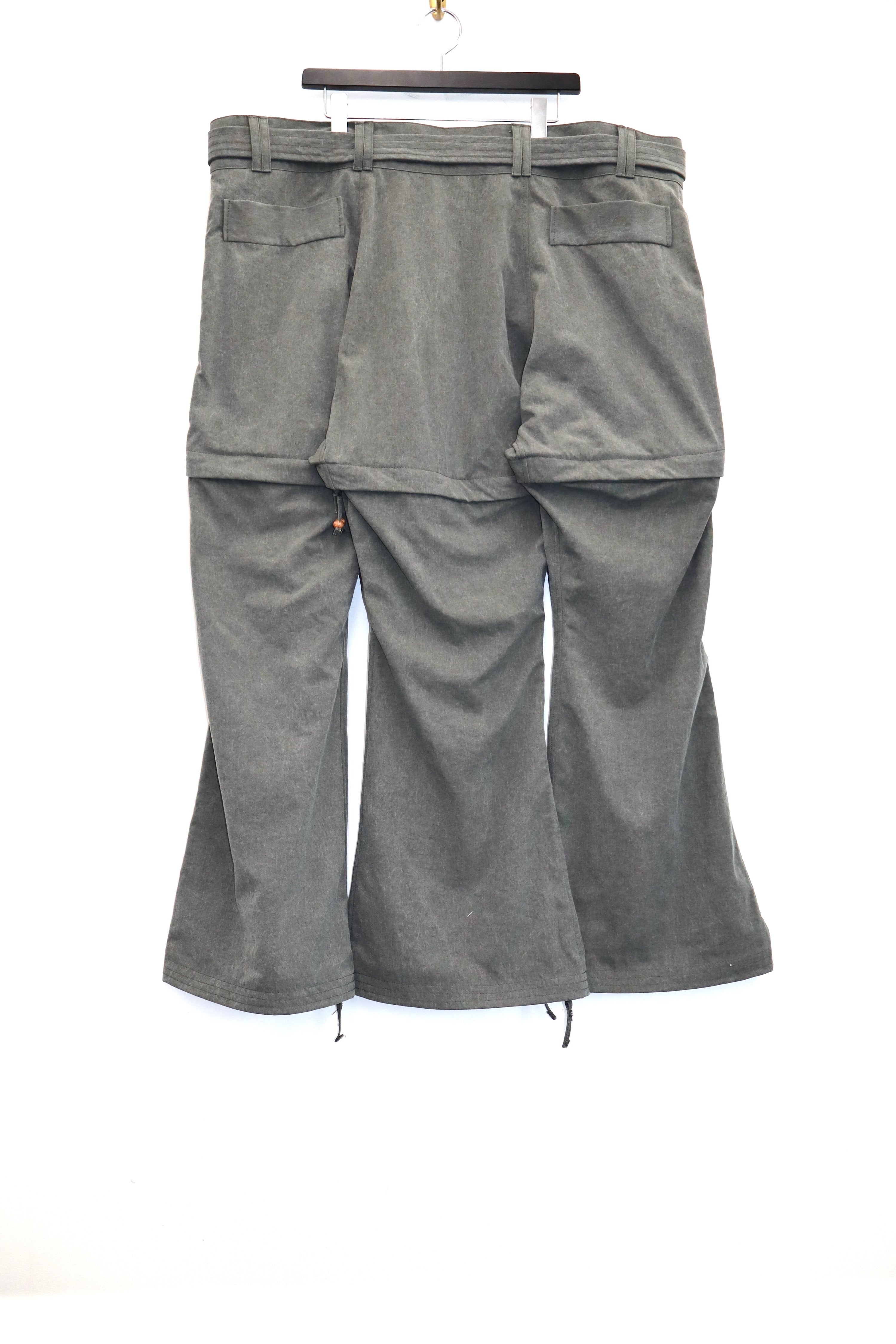 パンツ jian ye REVERSE PANTS JIAN YE(ジェンイェ)のKUNGFU PT CHARCOAL(パンツ)の通販