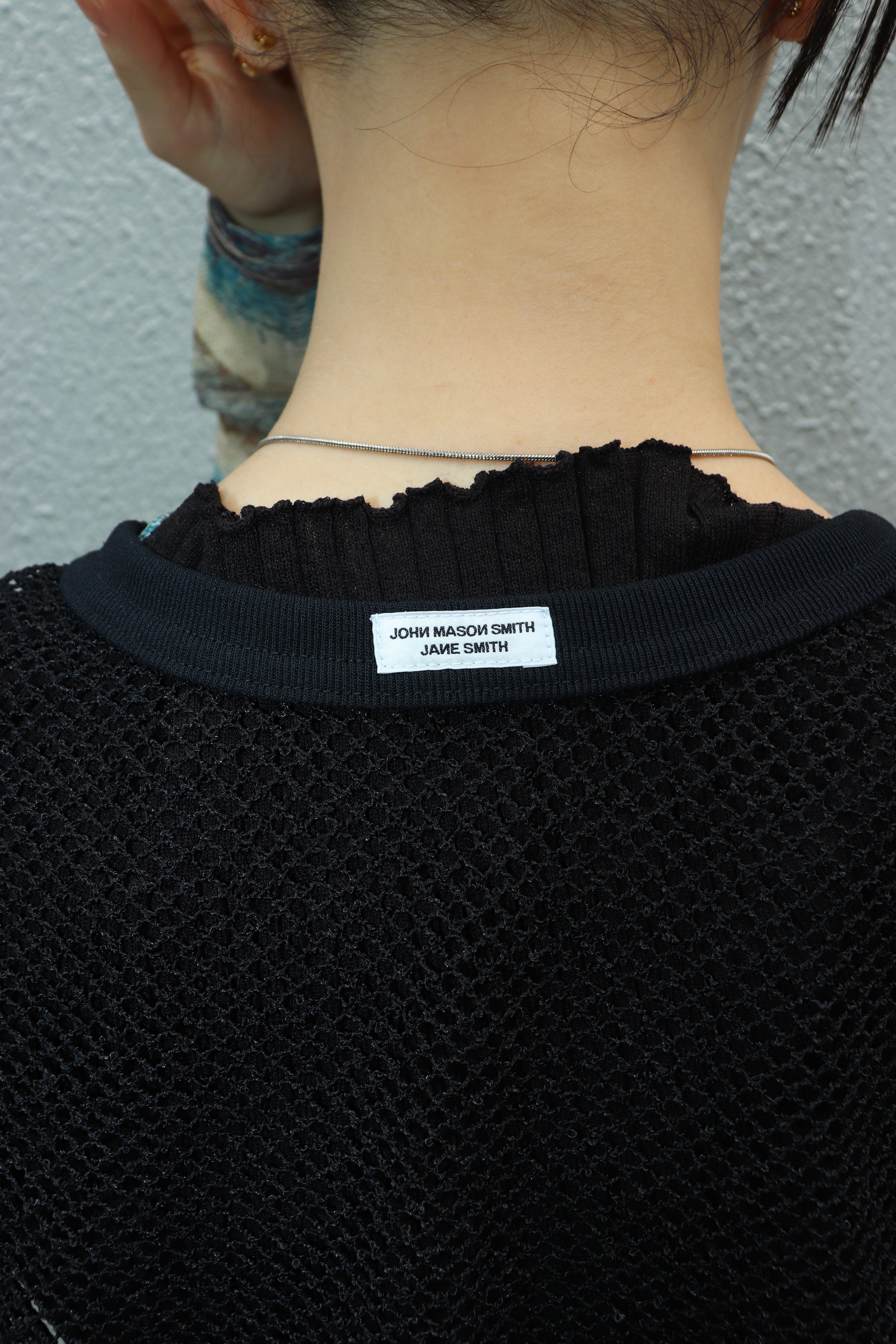 JOHN MASON SMITH(ジョンメイソンスミス)のPOLYESTER SLAB MESH LONG