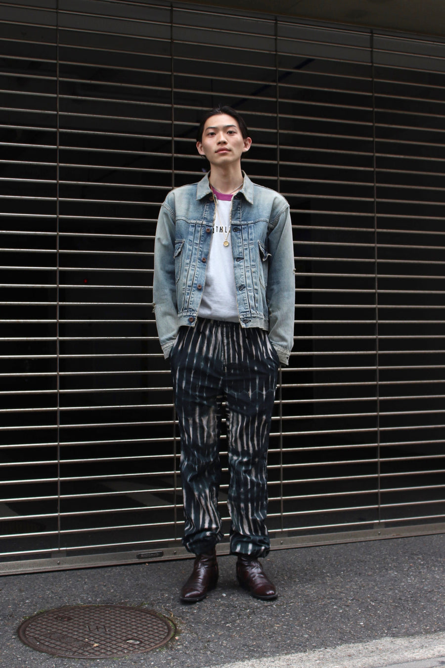 NULABEL  EASY TROUSERS TYPE-1