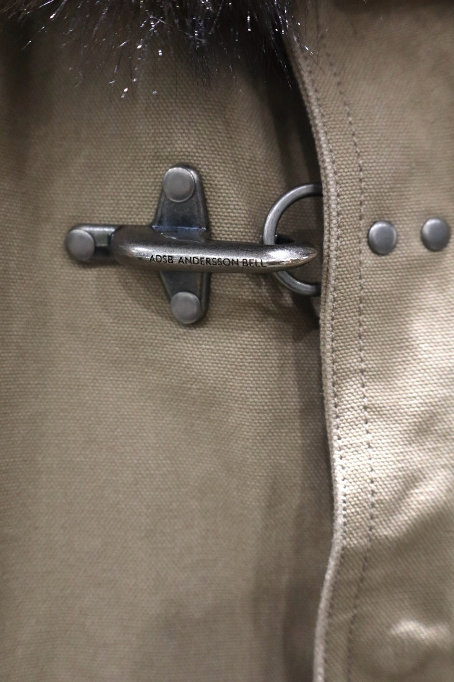 ANDERSSON BELL  UNISEX ORTEGA WASHED COTTON JACKET