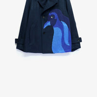 SHINYAKOZUKA(シンヤコヅカ)のP(ENGUIN) COAT WITH EMBROIDERY