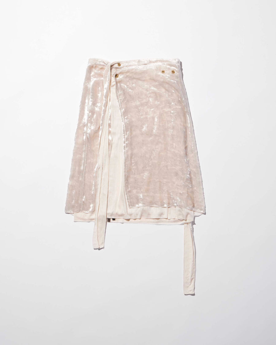 mukcyen  wrap skirt