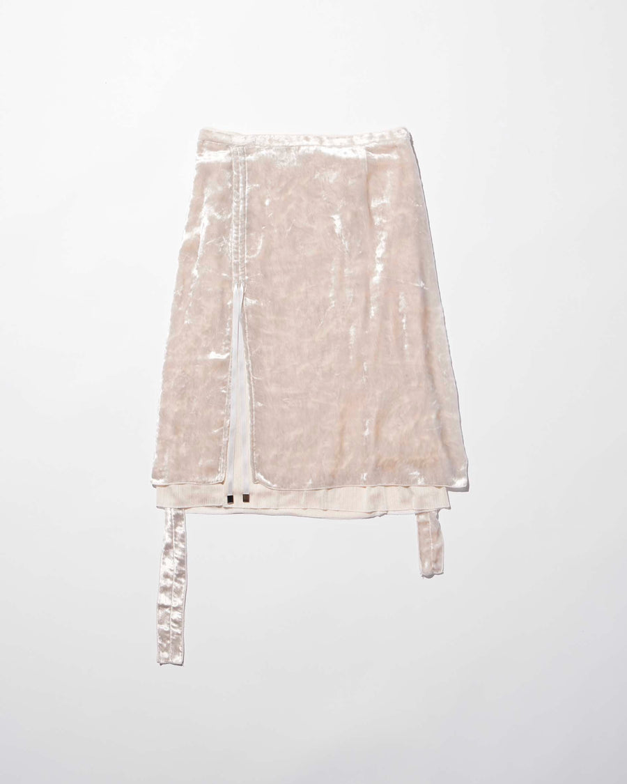 mukcyen  wrap skirt
