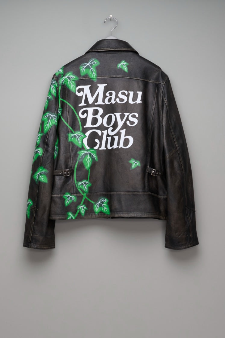 MASU  “MASU X VERDY” M.B.C. LEATHER SPORTS JACKET