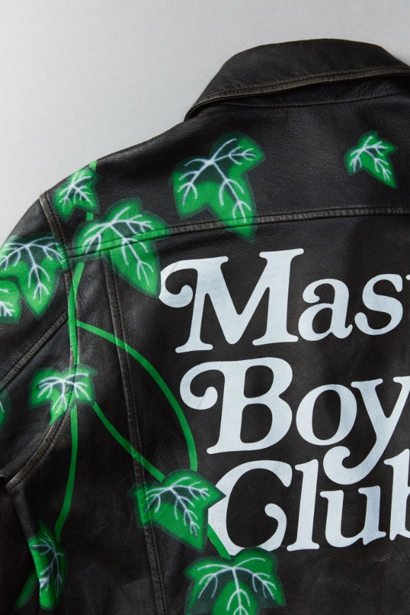 MASU  “MASU X VERDY” M.B.C. LEATHER SPORTS JACKET