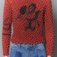 【最終値下げ】MASU SPIKY SWEATSHIRT(SAX) 48 MASU(エムエーエスユー)のSPIKY SWEATSHIRT SAXの通販｜PALETTE art