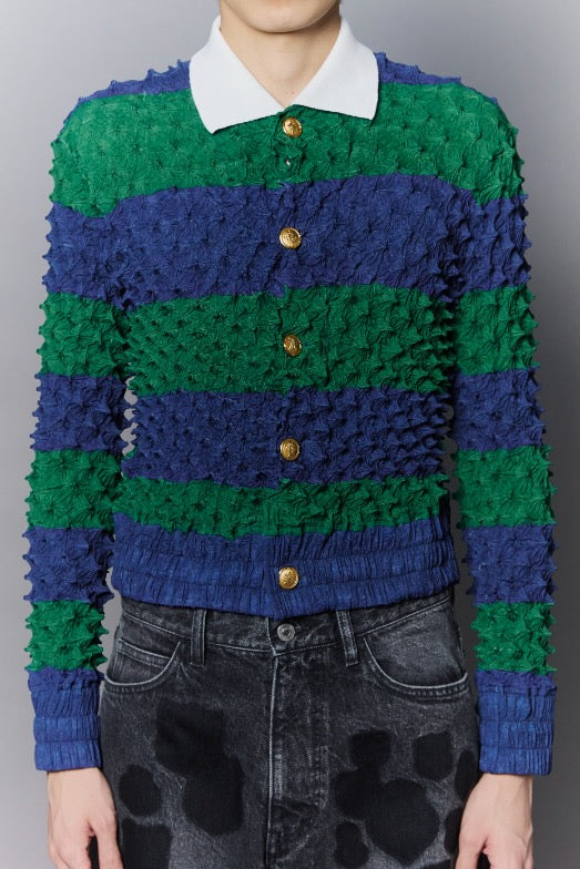 MASU(エムエーエスユー)のSPIKY RUGGER SHIRT GREENの通販｜PALETTE
