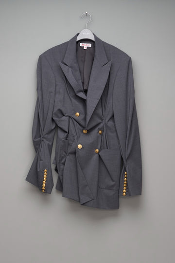 MASU  WARP BLAZER(GRAY)