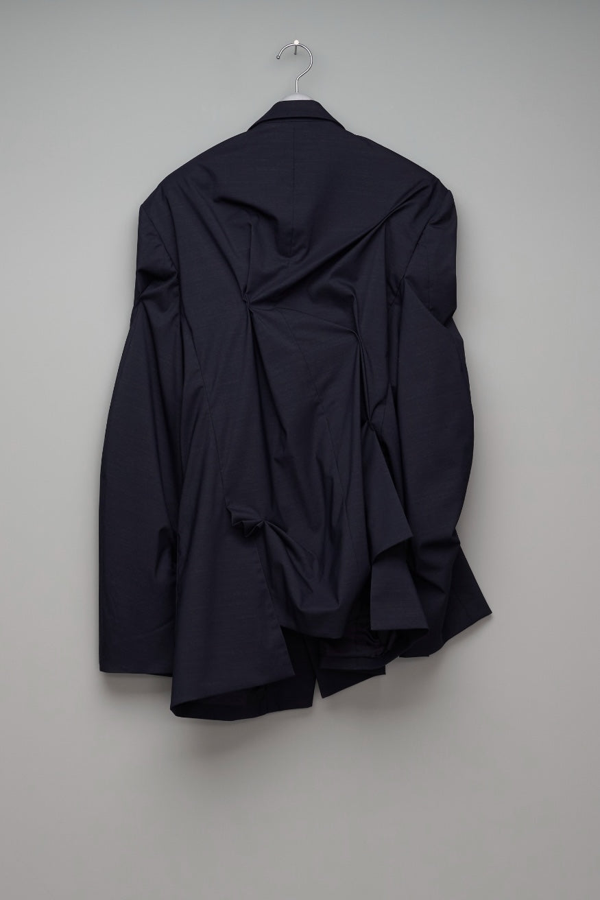 MASU(エムエーエスユー)のWARP BLAZER NAVYの通販｜PALETTE art alive