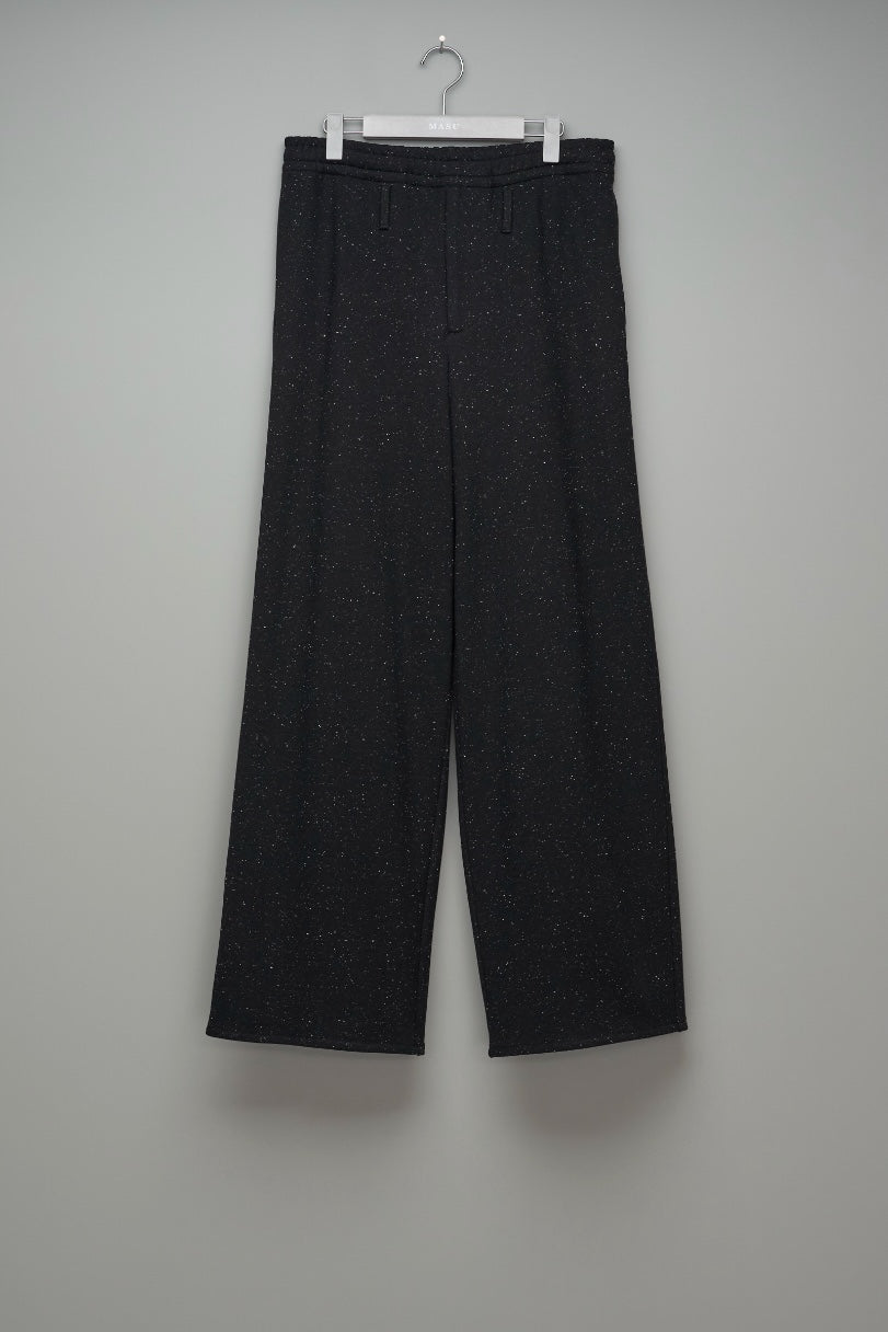 MASU  WIDE SWEAT PANTS(BLACK)