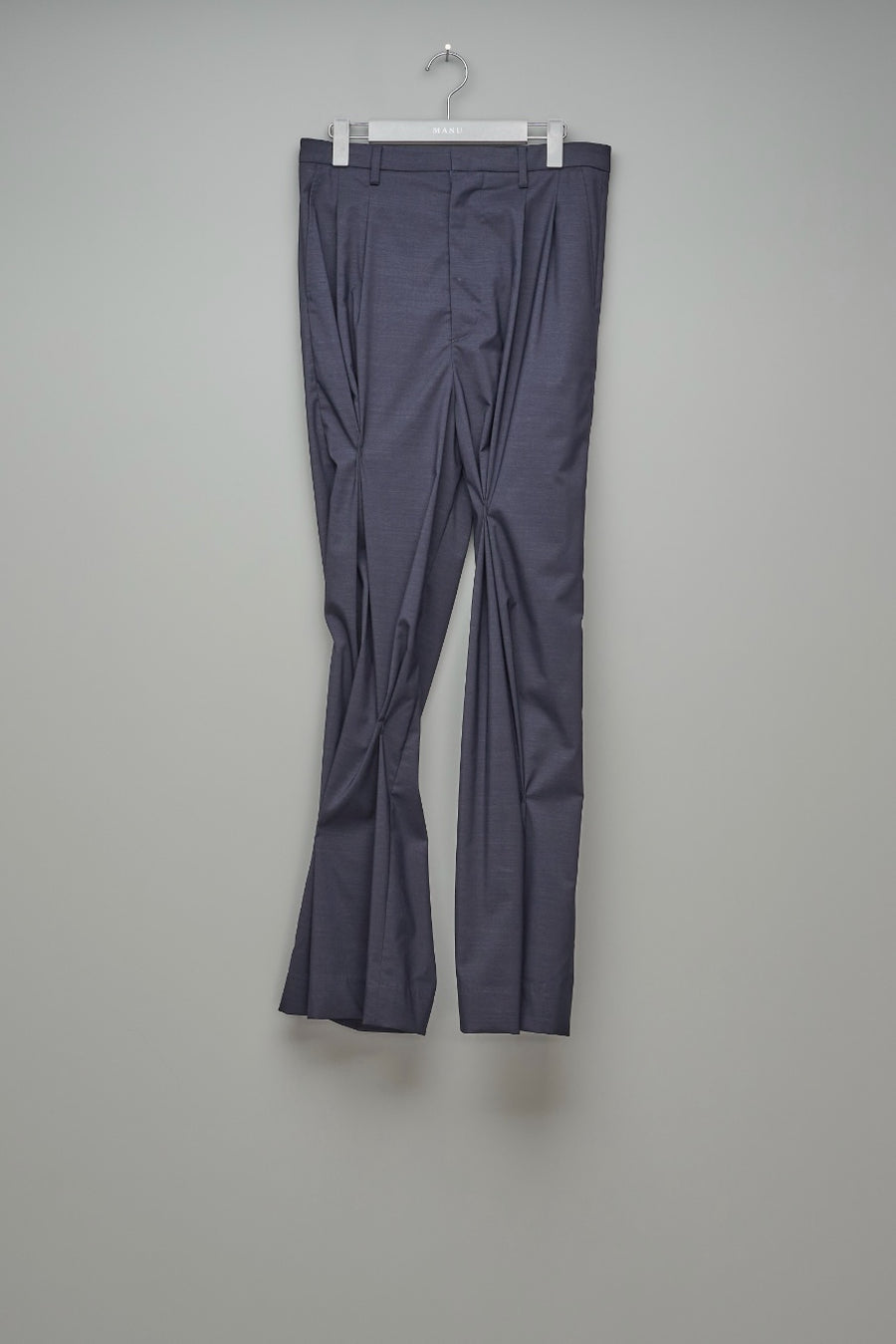 MASU  WARP TROUSERS(NAVY)