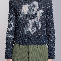 MASU(エムエーエスユー)のFLOWER ANGEL SPIKY TOPS BLACKの通販