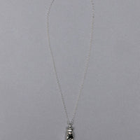 MASU(エムエーエスユー)のTUBE NECKLACE SILVERの通販｜PALETTE art