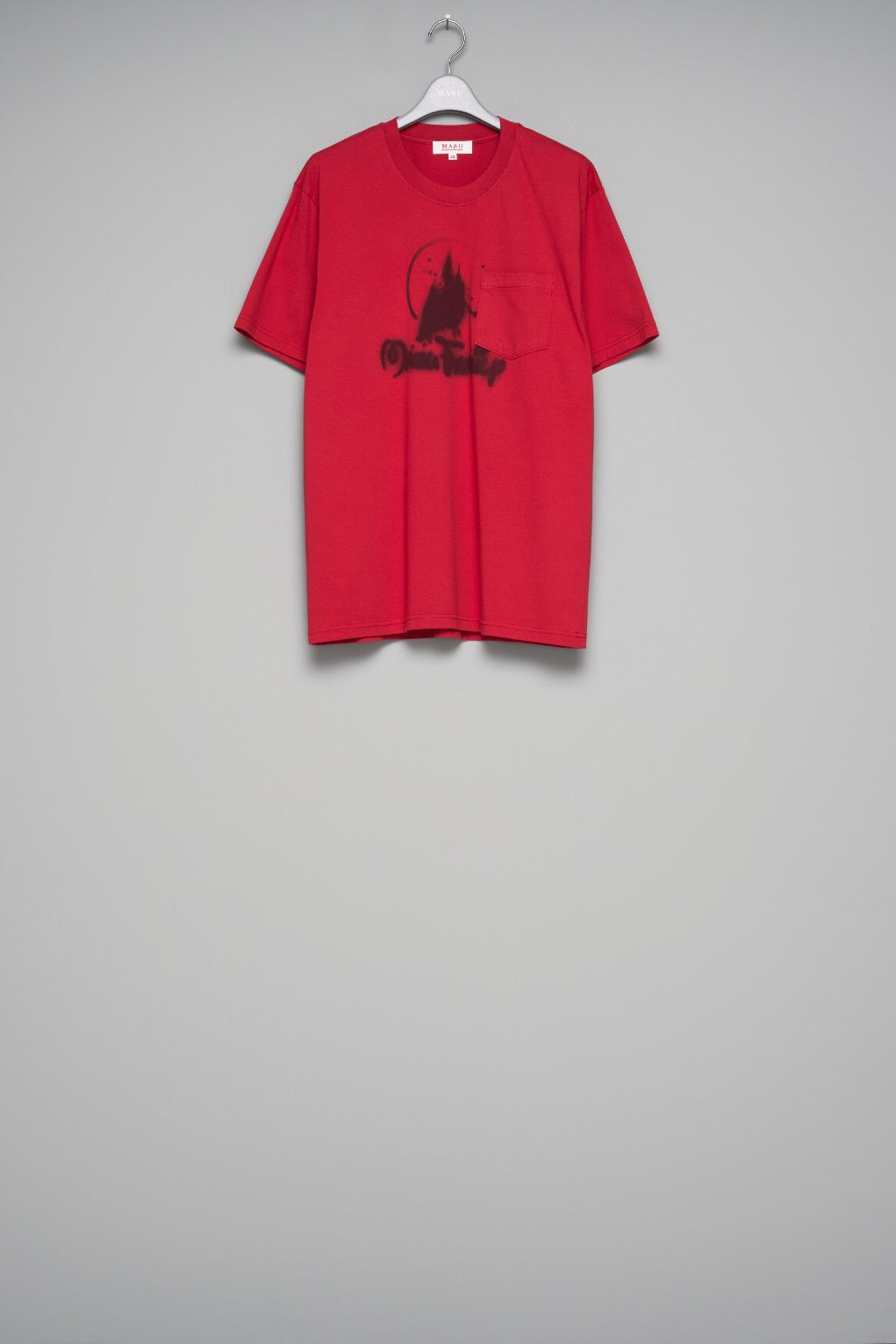MASU(エムエーエスユー)のCASTLE POCKET T-SHIRT REDの通販｜PALETTE