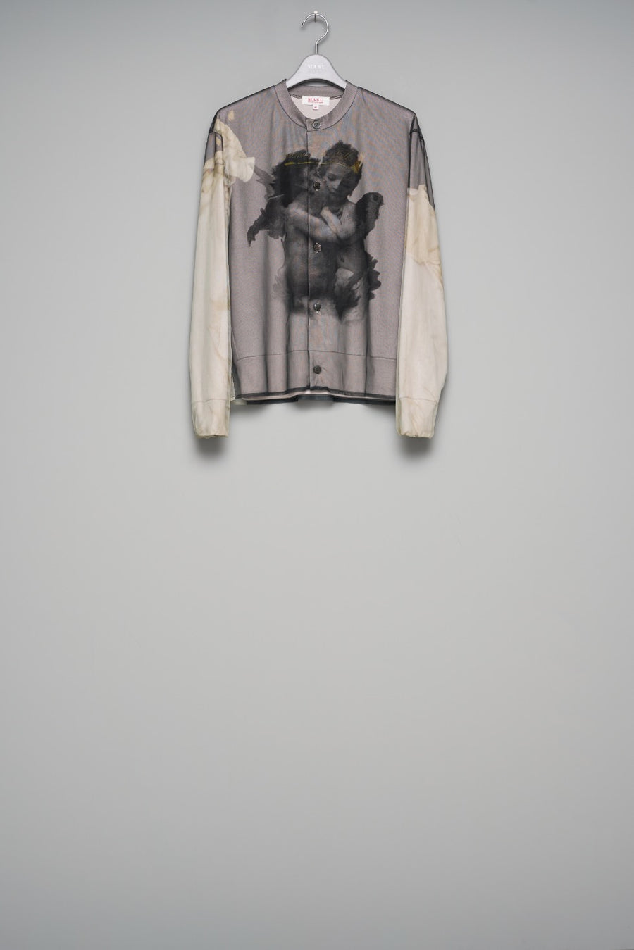 新品 MASU BLURRED ANGEL CARDIGAN(WHITE) 48 MASU(エムエーエスユー)のBLURRED ANGEL CARDIGAN WHITEの通販