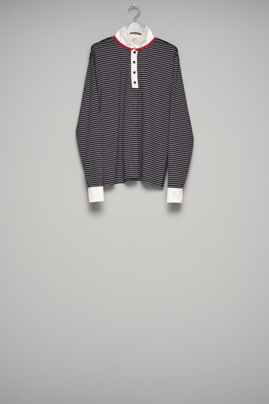 み*や様 MASU 26SSOPPOSITE STRIPE PULLOVER S OPPOSITE STRIPE PULLOVER SHIRT｜MASU