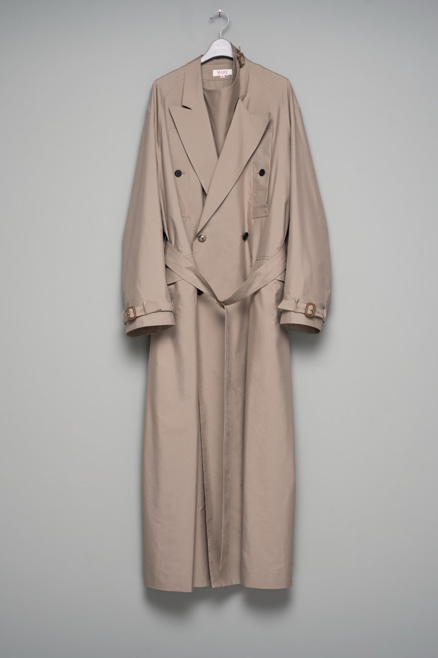 MASU(エムエーエスユー)のWRAP COLLAR TRENCH COATの通販｜PALETTE art