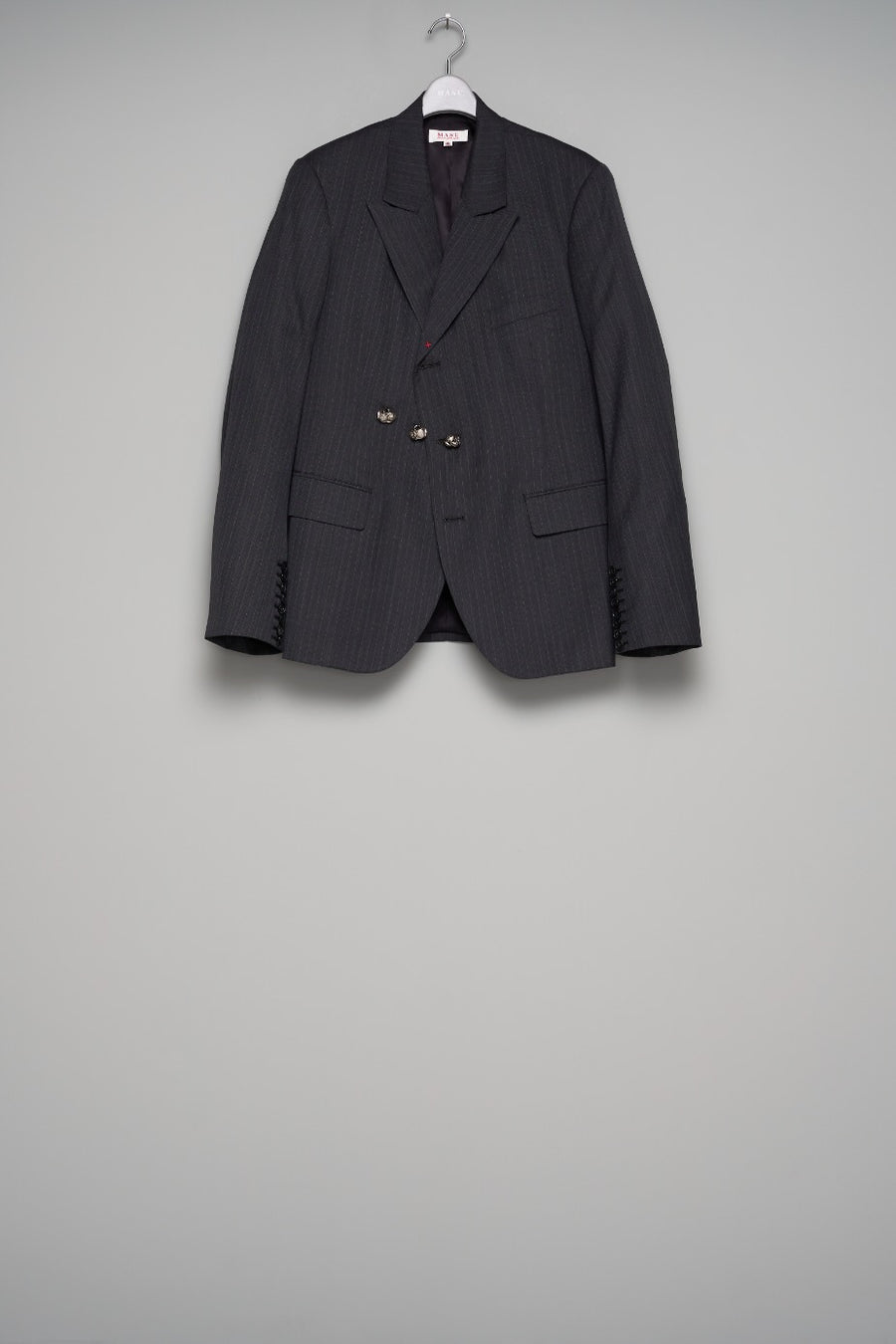 MASU(エムエーエスユー)のRED BAR TACK TAILORED JACKET BLACKの通販