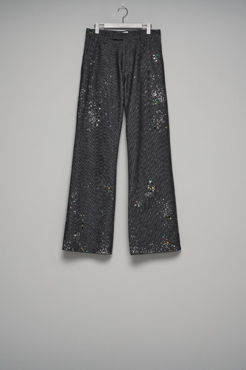 パンツ MASU GA**XY PIQUE WORK TROUSERS BLACK 44 MASU(エムエーエスユー)のGA**XY PIQUE WORK TROUSERS BLACKの通販