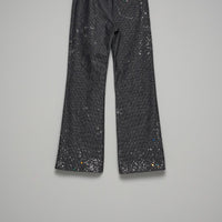 MASU(エムエーエスユー)のGA**XY PIQUE WORK TROUSERS BLACKの通販
