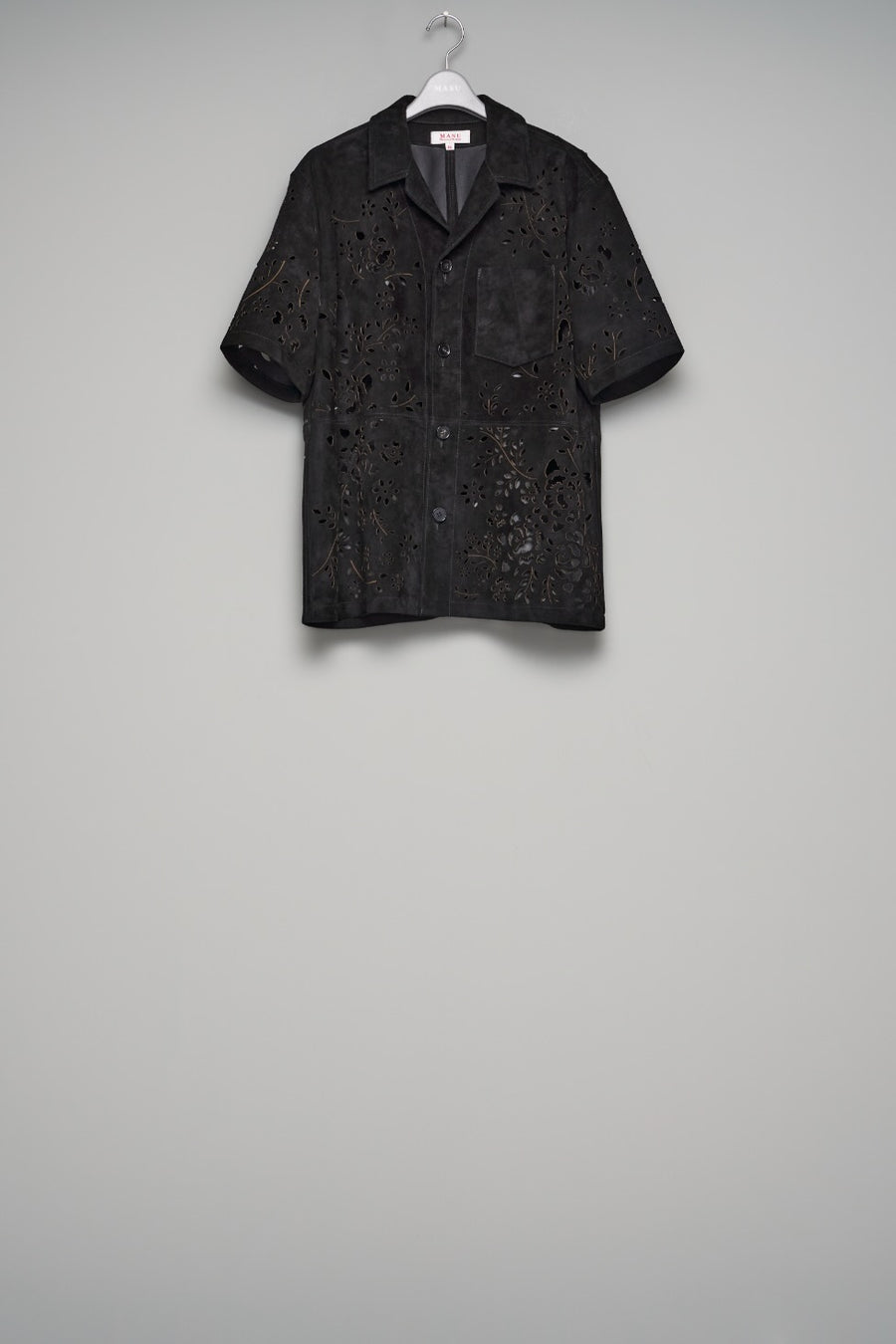 MASU(エムエーエスユー)のBANDANA HOLE LEATHER HALF SLEEVE SHIRT