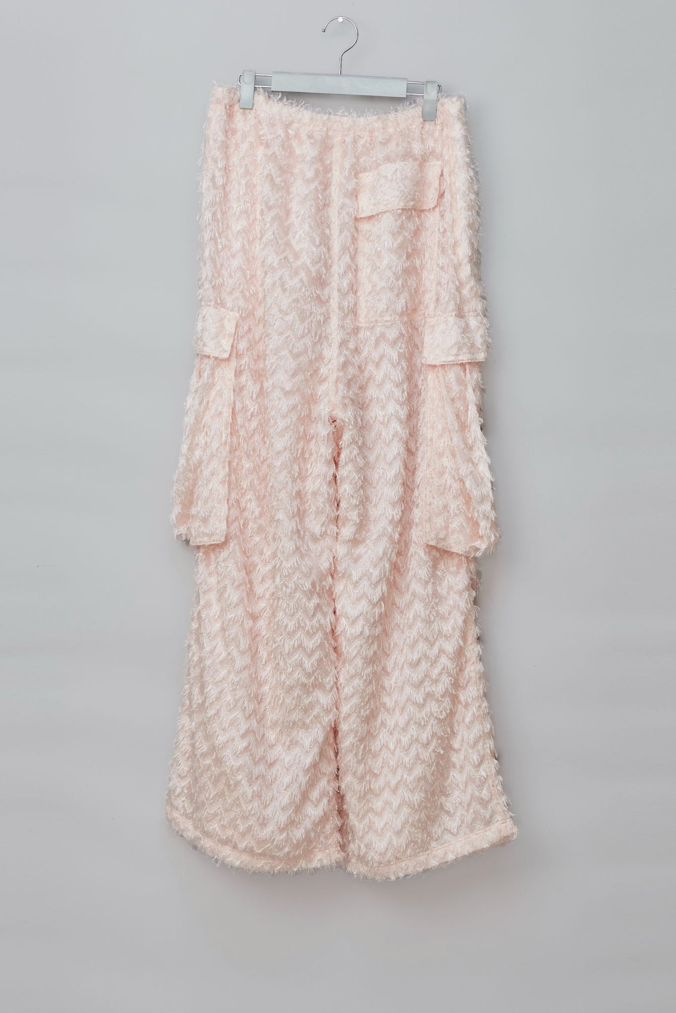 MASU FLUFFY CARGO PANTS BABY PINK サイズ46 MASU(エムエーエスユー)のFLUFFY CARGO PANTS BABY PINKの通販