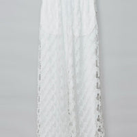 MASU(エムエーエスユー)のANGEL LACE EASY PANTS WHITEの通販｜PALETTE
